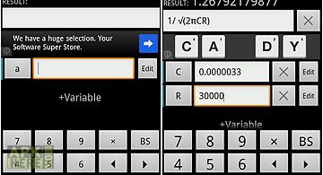Formable calculator
