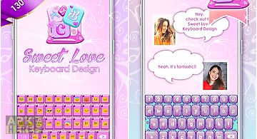 Sweet love keyboard design