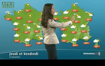 weather for france and world