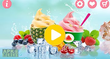 Ice frozen yogurt maker