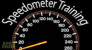 Speedometer training
