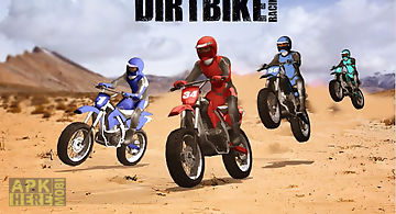 Dirt bike racing