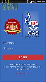 hp gas app