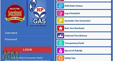 Hp gas app