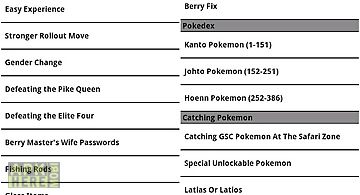 Pro cheats pokemon emerald edn