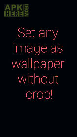set wallpaper without crop pro