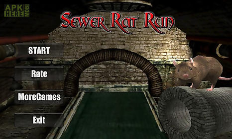 sewer rat run! 3d