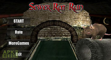 Sewer rat run! 3d