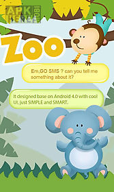 go sms pro zoo theme