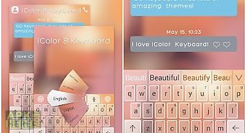 Icolor emoji go keyboard theme