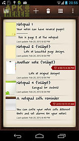 easypad®: elegant notes widget