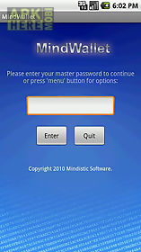 mindwallet - password manager