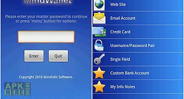 Mindwallet - password manager