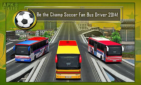 soccer fan bus driver 3d