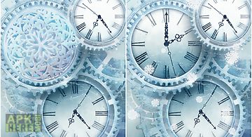 Free ice world time clock hd