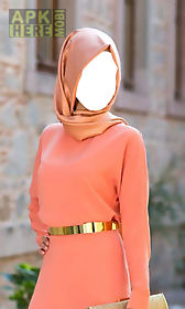 hijab fashion photo montage