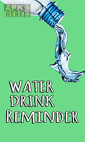 water drink reminder