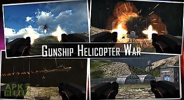 Gunship helicopter war 3d