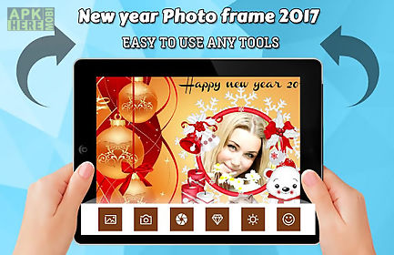 new year photo frame 2017