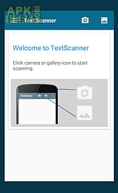 ocr - text scanner