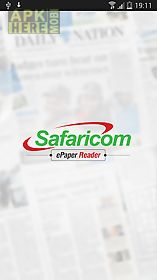 safaricom daily nation reader