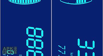 Digital speedometer: digivel