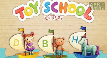 Toy school - letters