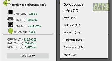 Upgrade for android tool+