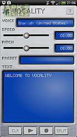 vocality text to speech