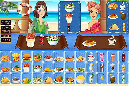 fastfood salon game for kids