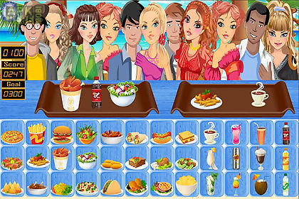 fastfood salon game for kids