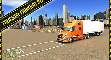 Trucker parking 3d