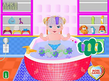 baby care spa girls games