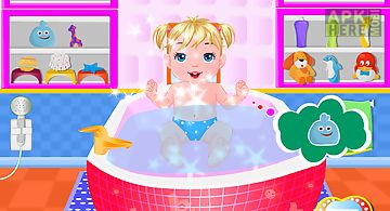Baby care spa girls games
