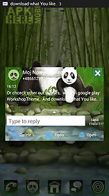 go sms pro theme panda