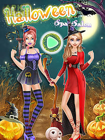 halloween spa salon: girl game