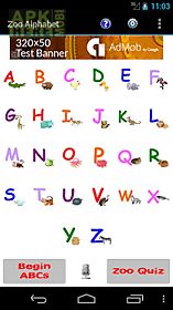 zoo alphabet