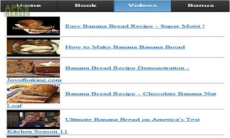 banana bread recipe app
