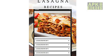 Lasagna recipes