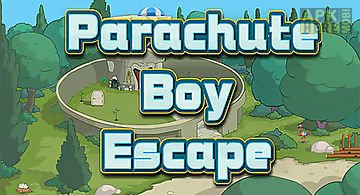 Parachute boy escape