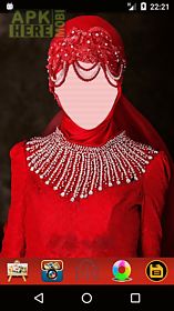 bridal hijab photo montage