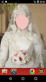 bridal hijab photo montage