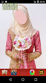 bridal hijab photo montage