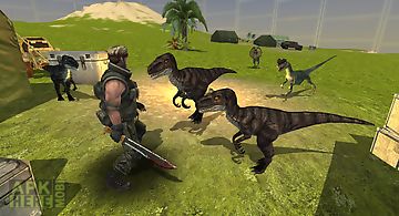 Dinosaur mercenary 3d