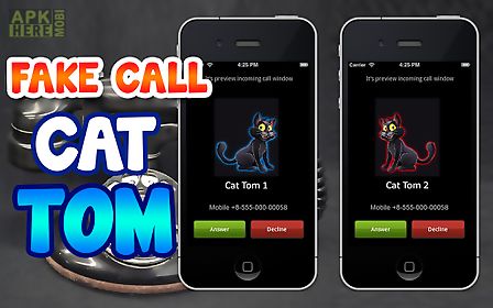fake call cat tom