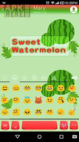 sweet watermelon keyboard skin