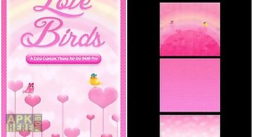 ♥ cute birds love theme sms♥