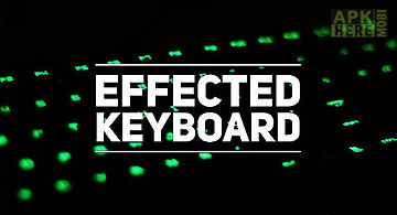 Effected keyboard