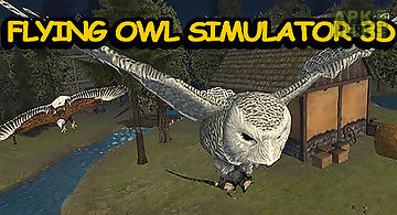 Flying owl simulator 3d