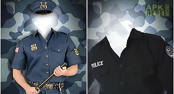 Police suit photo maker